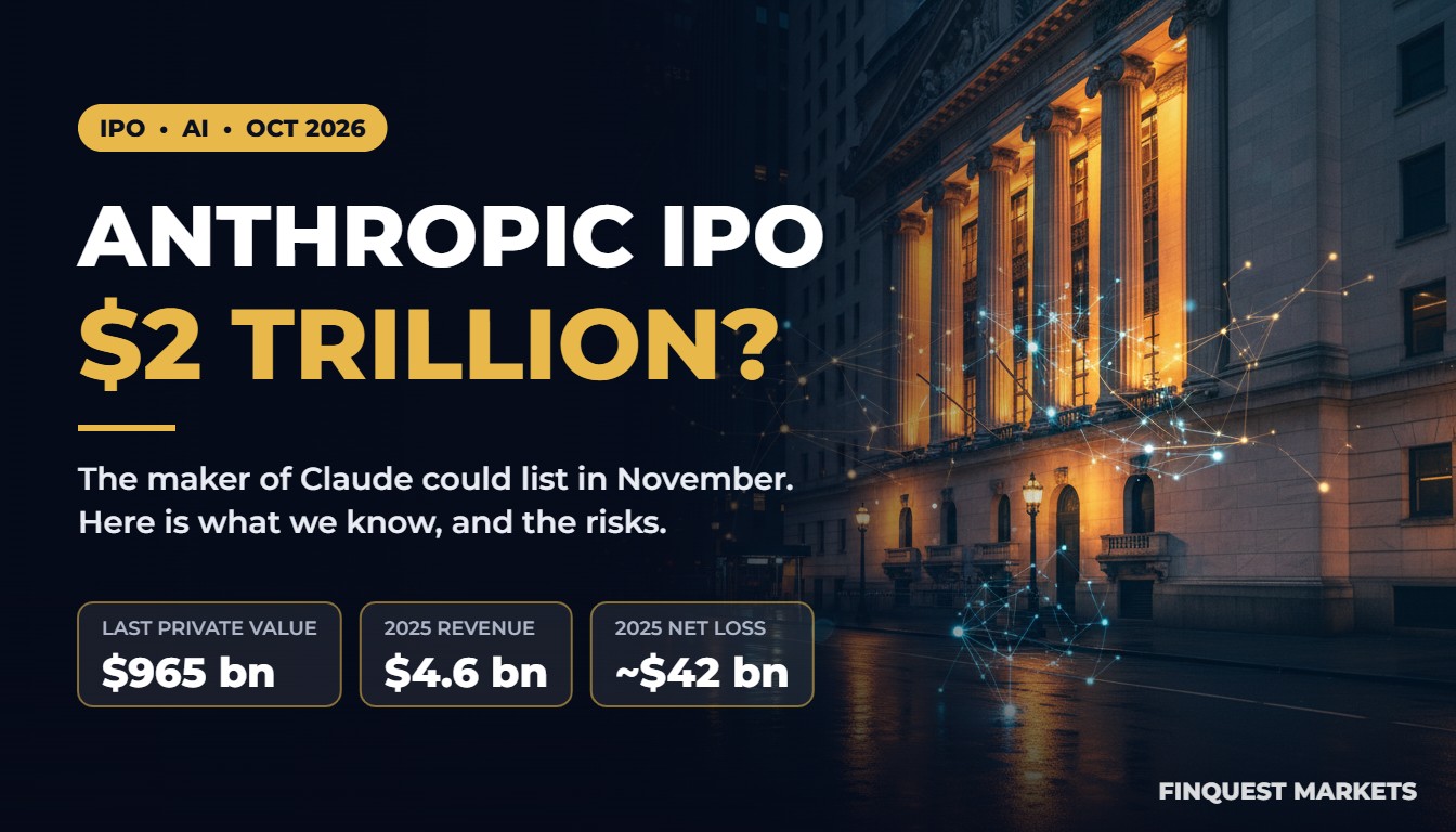 Anthropic IPO: Date, $2 Trillion Valuation Talk, Revenue and Losses — What’s Confirmed So Far